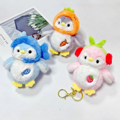 Plush Penguin 3D Keychain - Tinyminymo