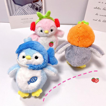 Plush Penguin 3D Keychain - Tinyminymo