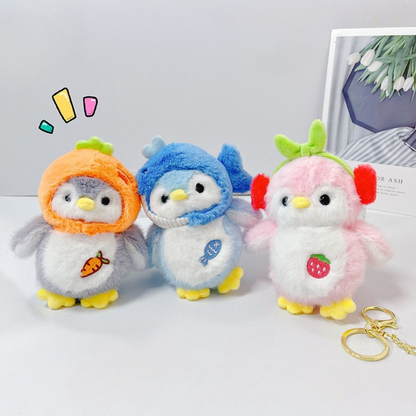 Plush Penguin 3D Keychain - Tinyminymo