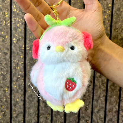Plush Penguin 3D Keychain - Tinyminymo