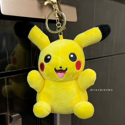 Plush Pikachu 3D Keychain - Tinyminymo