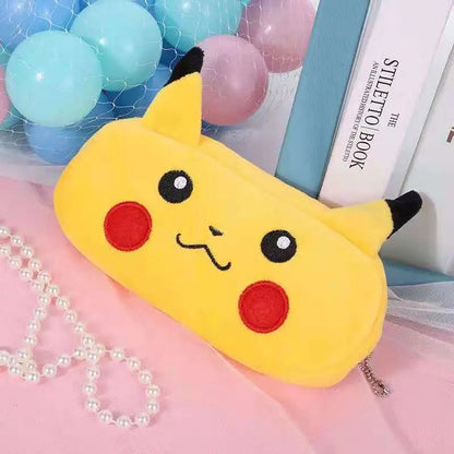 Plush Pikachu Zipper Pouch - Tinyminymo