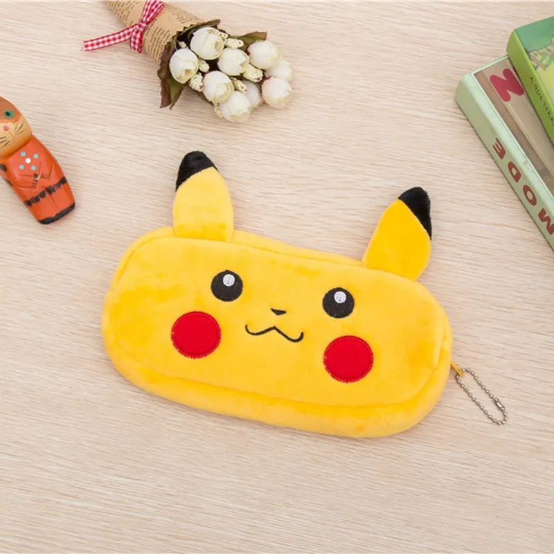 Plush Pikachu Zipper Pouch - Tinyminymo