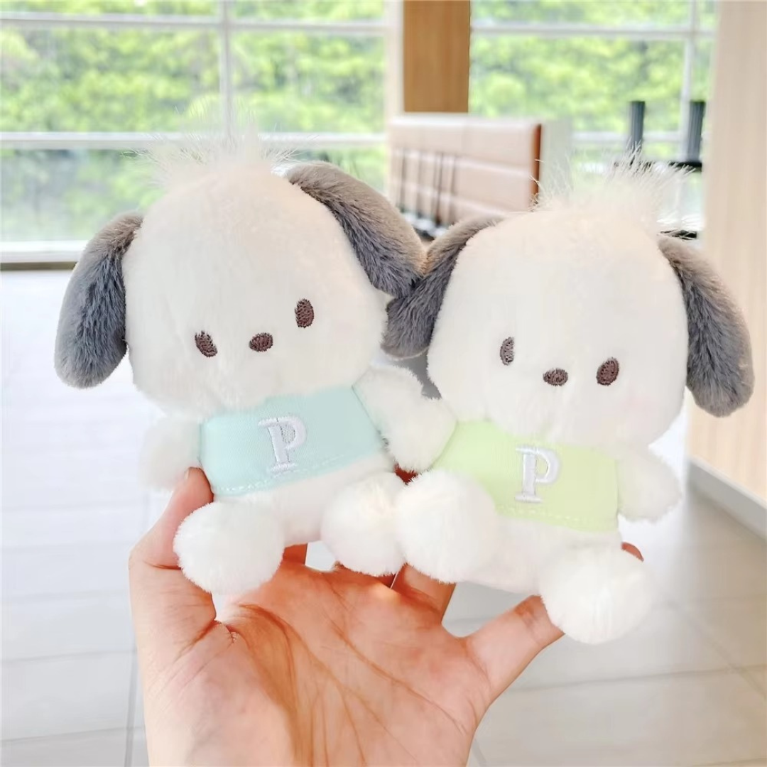 Plush Pochacco 3D Keychain - Tinyminymo
