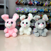 Plush Rabbit Keychain - Tinyminymo