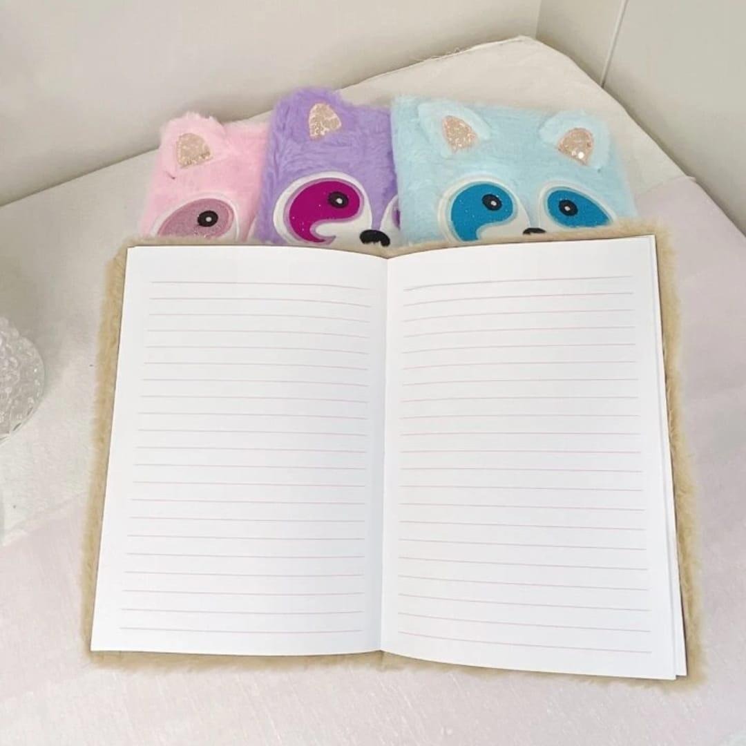 Plush Raccoon Diary - Tinyminymo