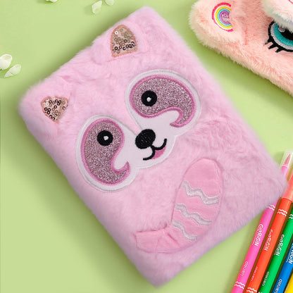 Plush Raccoon Diary - Tinyminymo