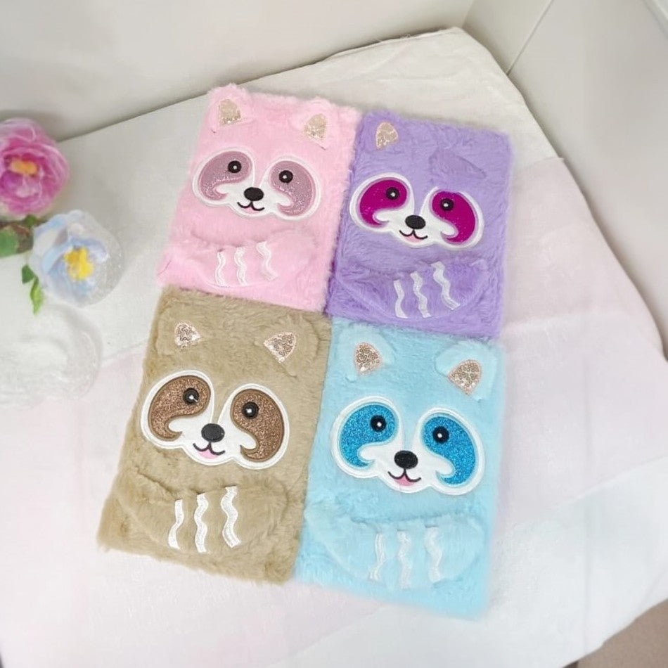 Plush Raccoon Diary - Tinyminymo