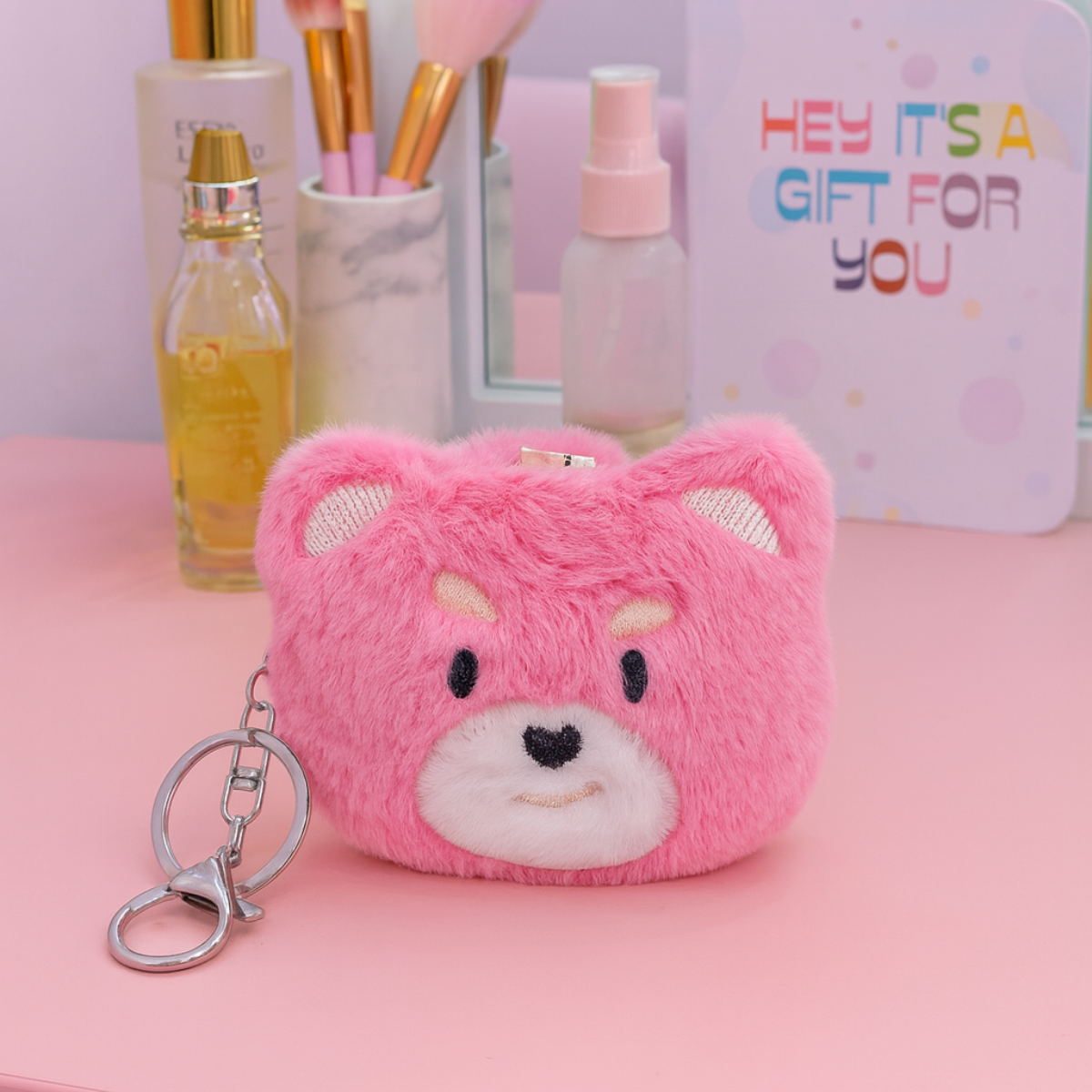 Lotso Bear Mirror with Keychain - Tinyminymo