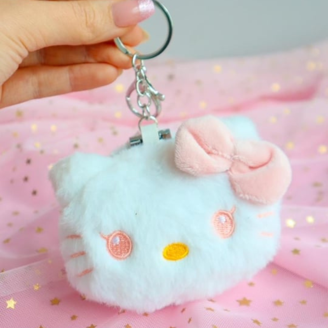 Hello Kitty Cosmetic Mirror with Keychain - Tinyminymo