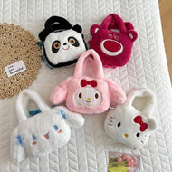 Plush Sanrio Handbag cum Sling Bag - Tinyminymo
