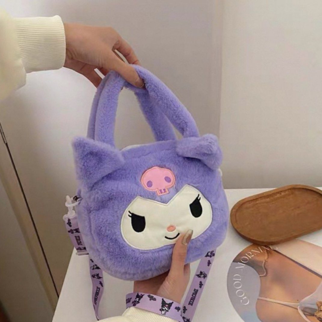 Plush Sanrio Handbag cum Sling Bag - Tinyminymo