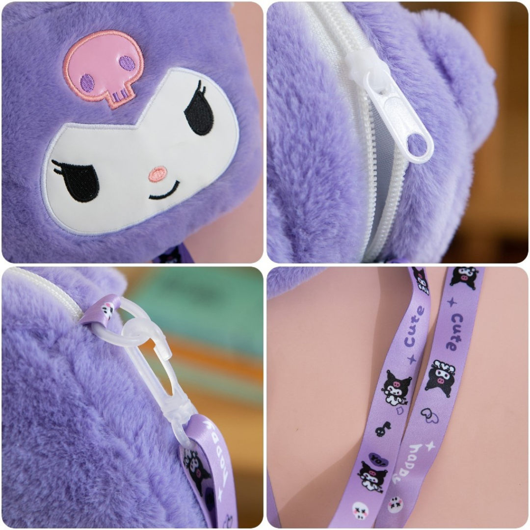 Plush Sanrio Handbag cum Sling Bag - Tinyminymo