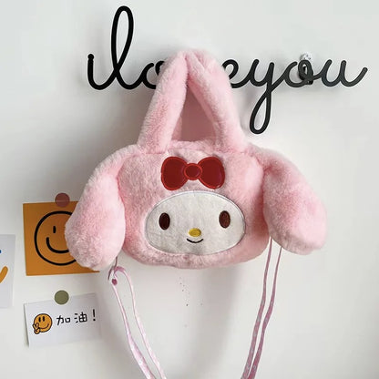 Plush Sanrio Handbag cum Sling Bag - Tinyminymo