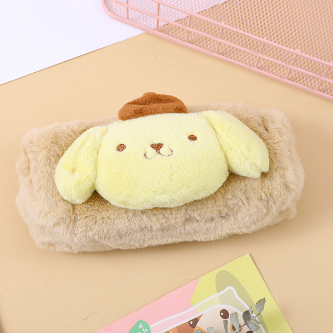 Plush Sanrio Zipper Pouch - Tinyminymo