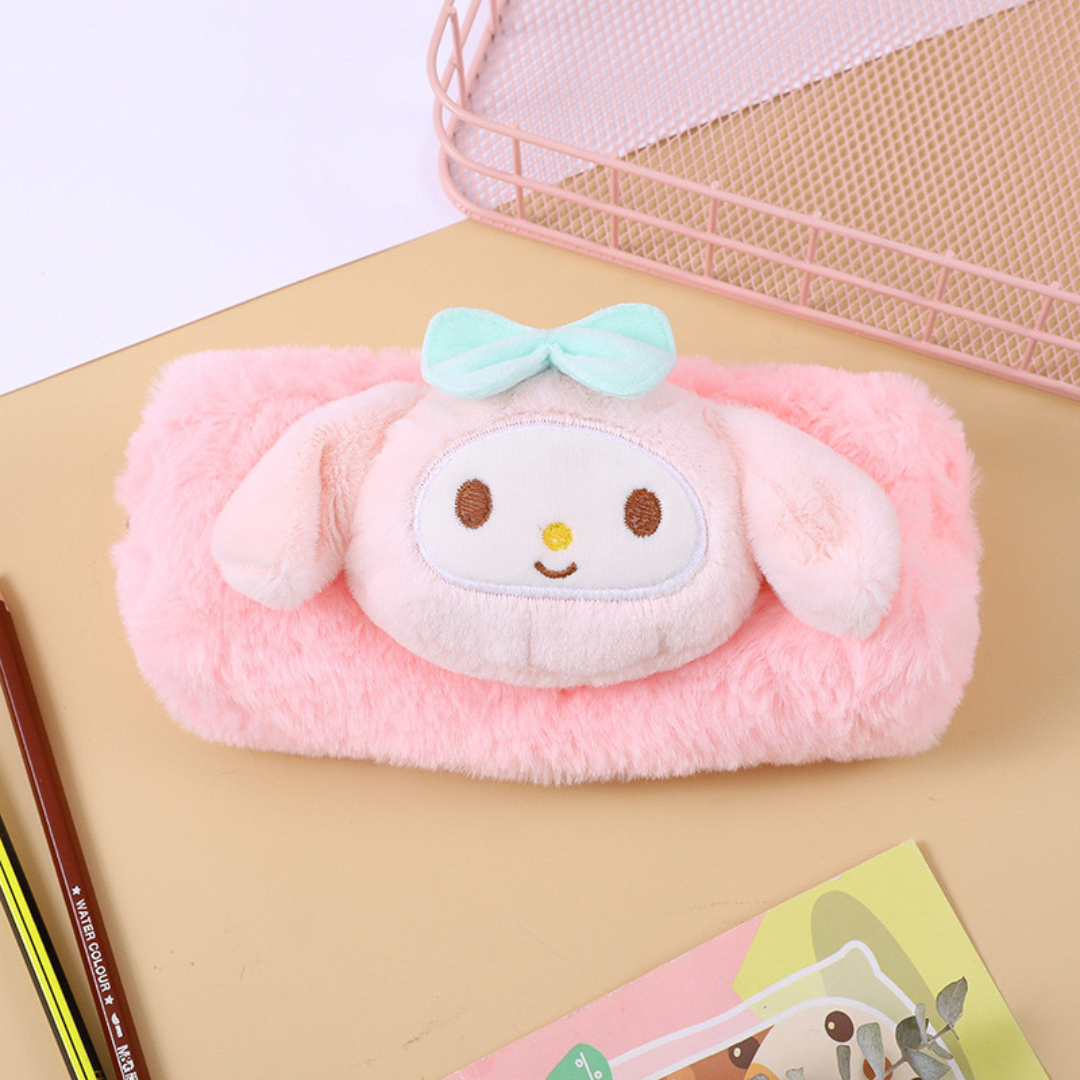 Plush Sanrio Zipper Pouch - Tinyminymo