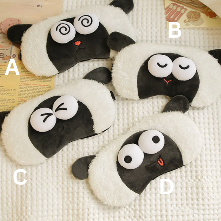 Plush Sheep Eye Mask with Gel Pad - Tinyminymo