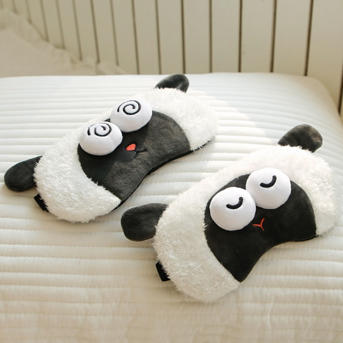 Plush Sheep Eye Mask with Gel Pad - Tinyminymo