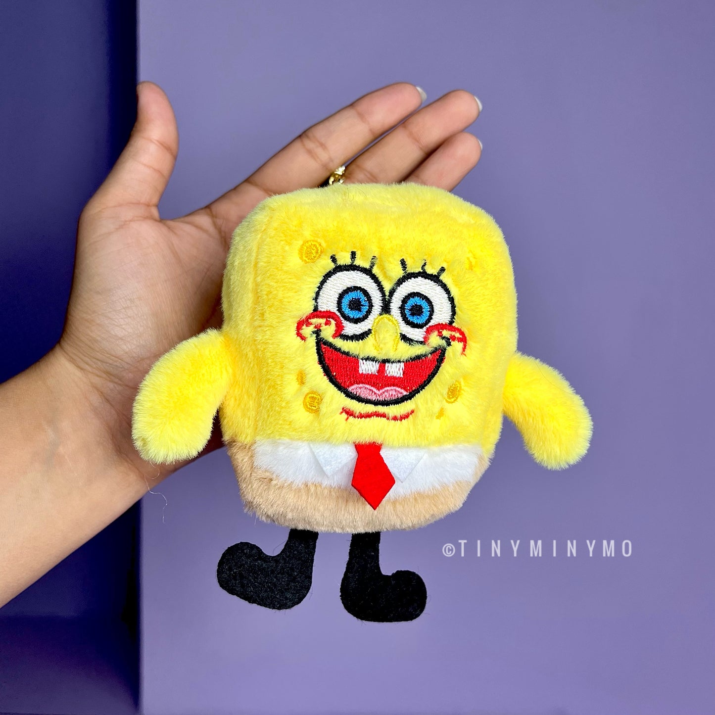 Plush SpongeBob 3D Keychain - Tinyminymo