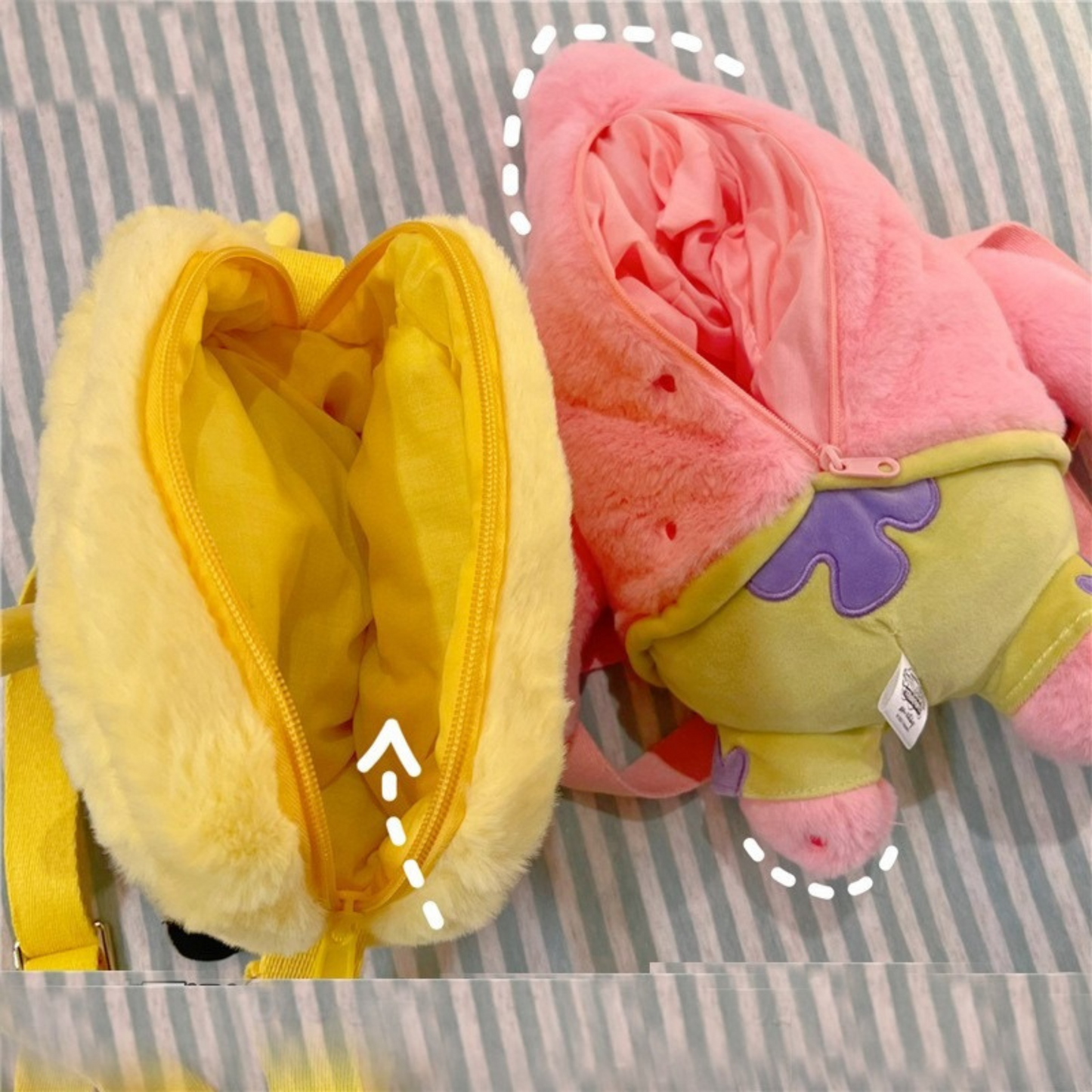 Plush Spongebob Sling Bag - Tinyminymo