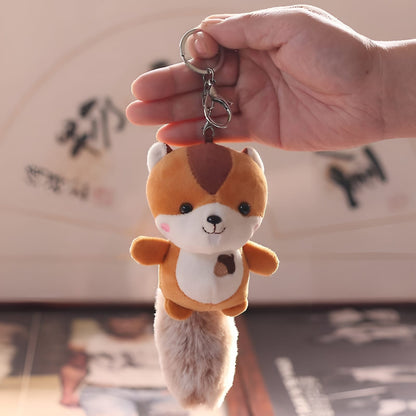 Plush Squirrel 3D keychain - Tinyminymo