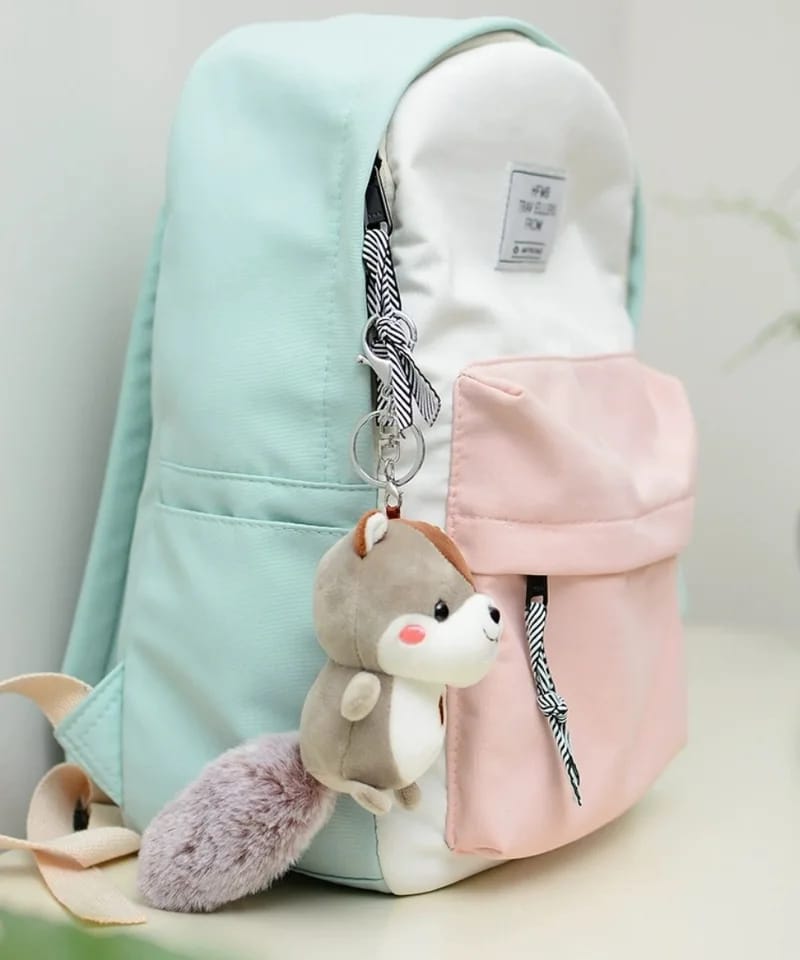 Plush Squirrel 3D keychain - Tinyminymo