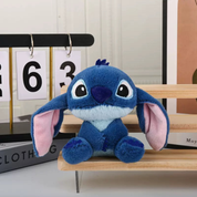 Navy Color Stitch Keychain - Tinyminymo