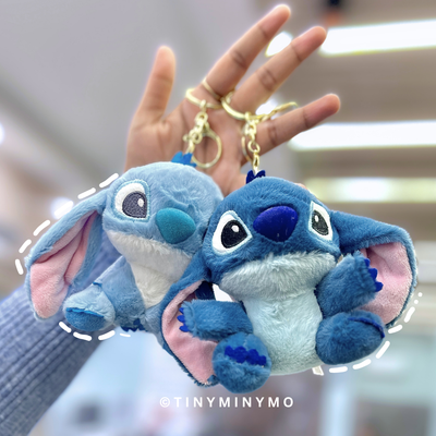 Plush Stitch 3D Keychain