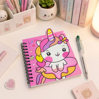 Pink Unicorn Pocket Diary - Tinyminymo