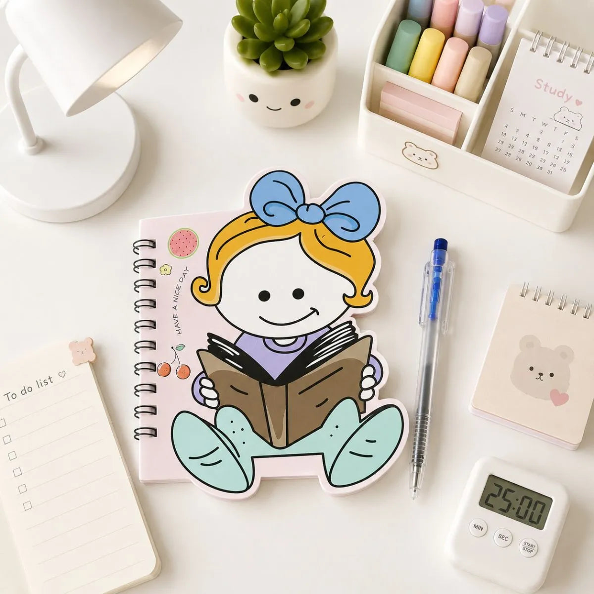 Baby Doll Design Pocket Diary with Pen - Tinyminymo