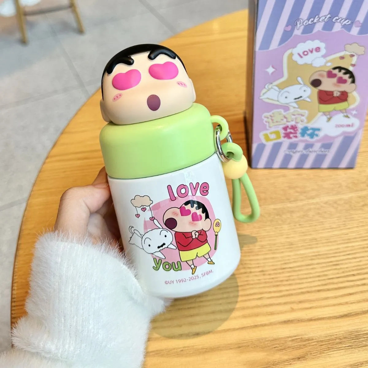 Shinchan in Love Pocket Insulated Jar - Tinyminymo