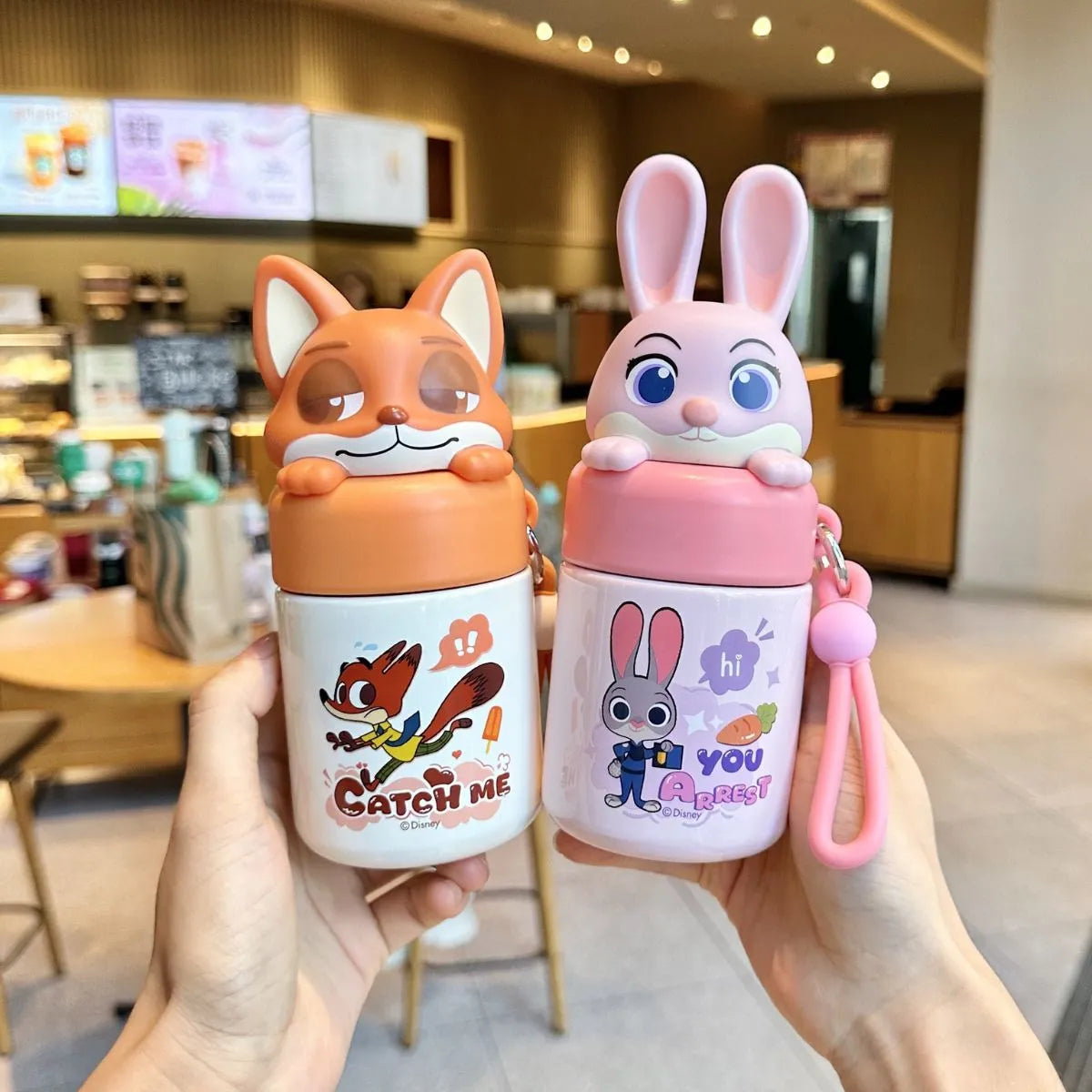 Nick and Judy Pocket Insulated Jar - Tinyminymo