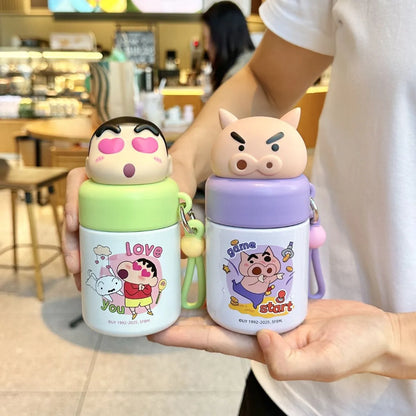 Shinchan and Buriburizaemon Pocket Insulated Jar - Tinyminymo