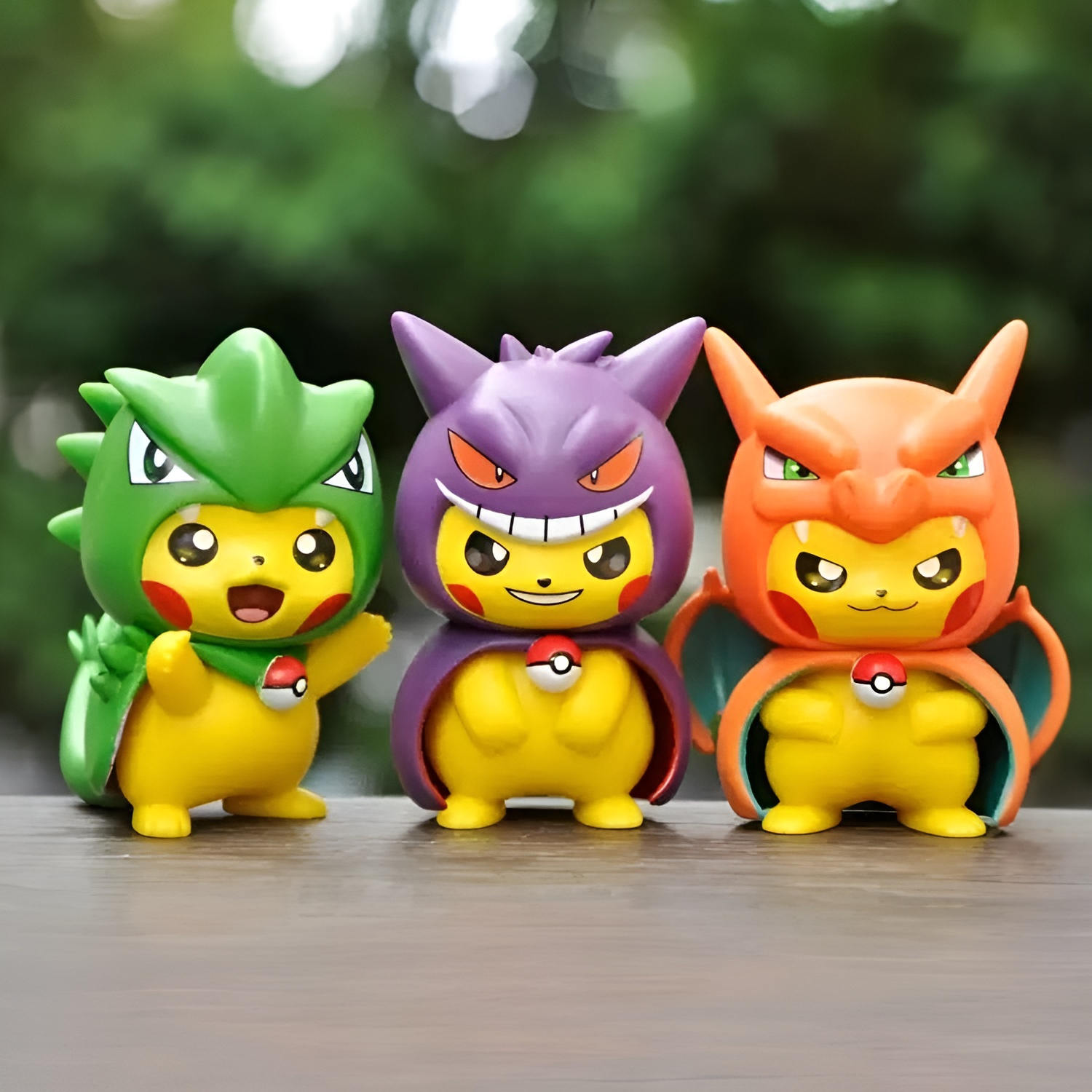 Pokemon Cosplay Pikachu Action Figure - Tinyminymo