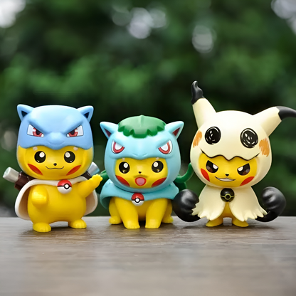 Pokemon Cosplay Pikachu Action Figure - Tinyminymo