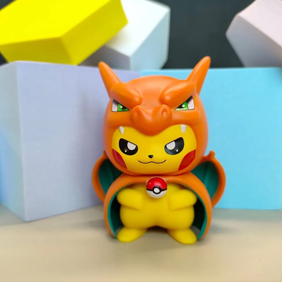 Pokemon Cosplay Pikachu Action Figure - Tinyminymo