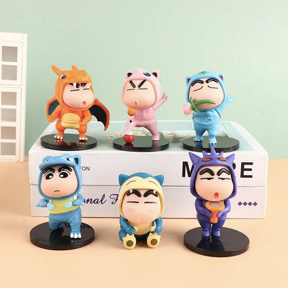 Pokemon Cosplay Shin-chan Action Figure - Tinyminymo