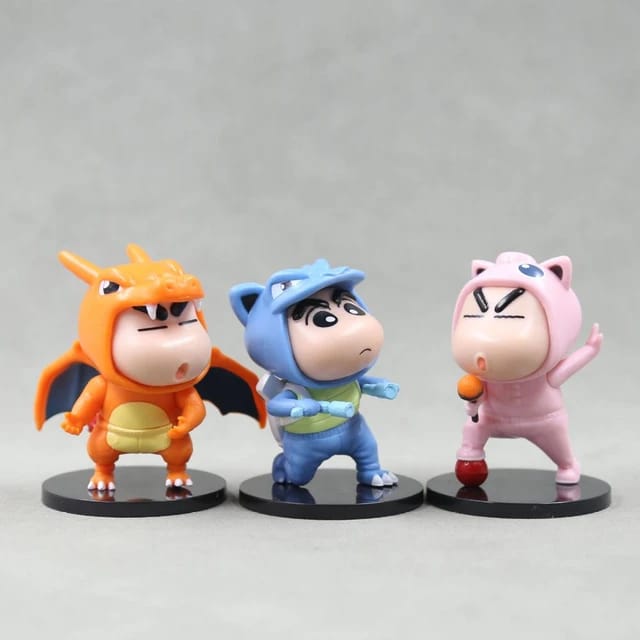 Pokemon Cosplay Shin-chan Action Figure - Tinyminymo