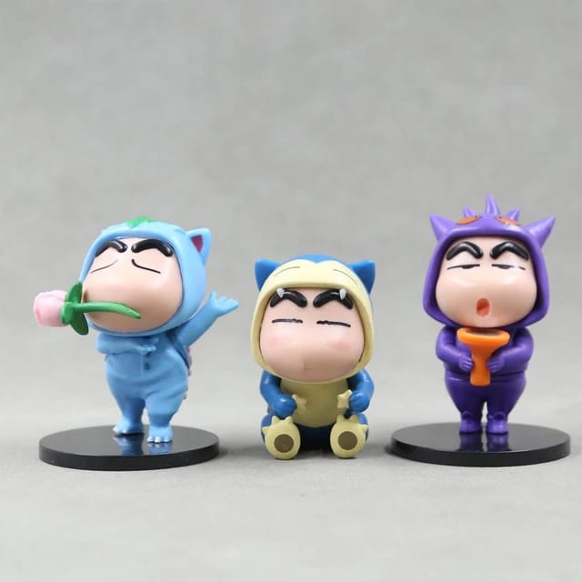 Pokemon Cosplay Shin-chan Action Figure - Tinyminymo