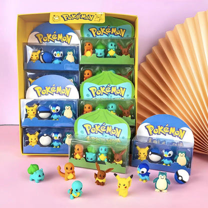 Pokemon Erasers Set of 4 - Tinyminymo