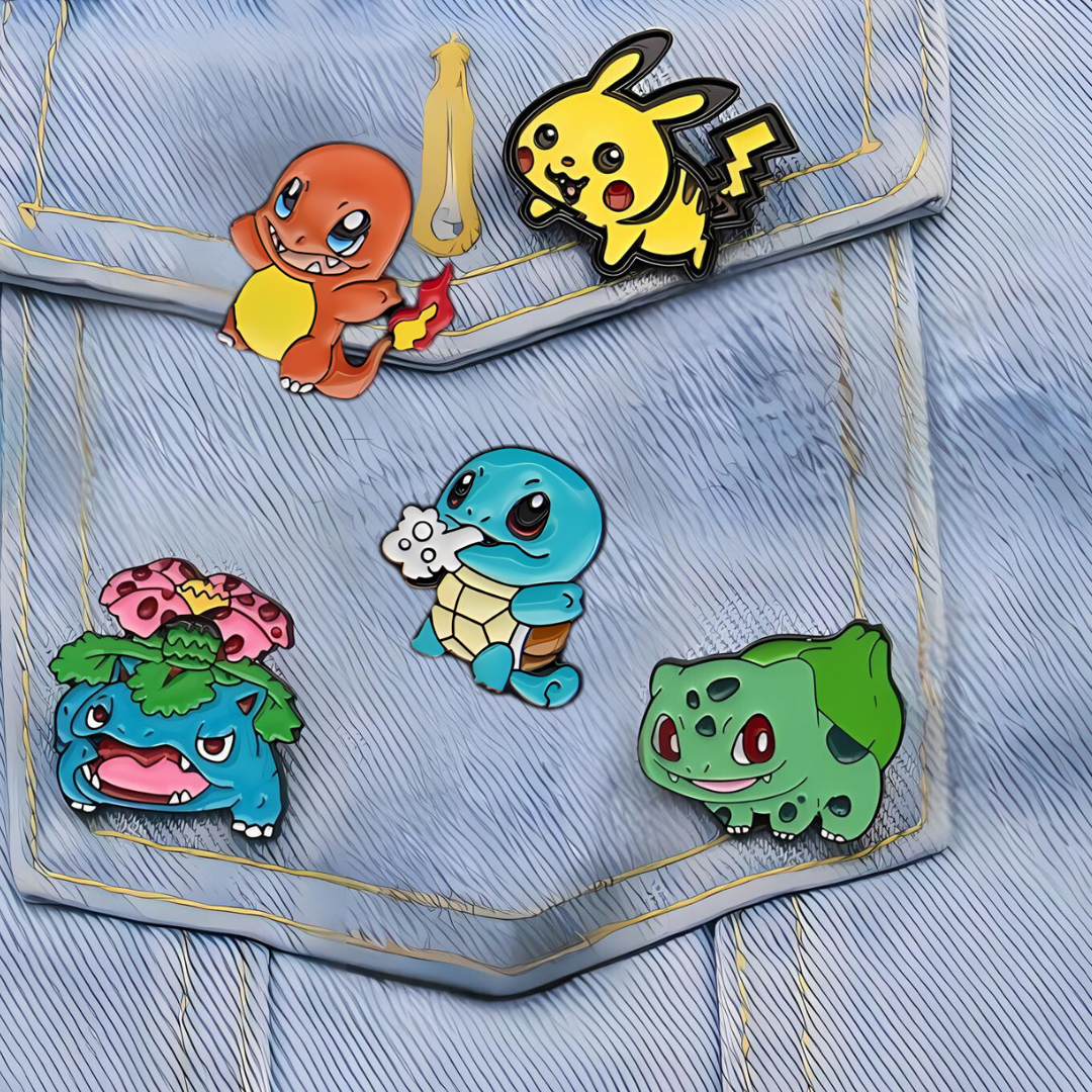 Pokemon Lapel Pin - Tinyminymo
