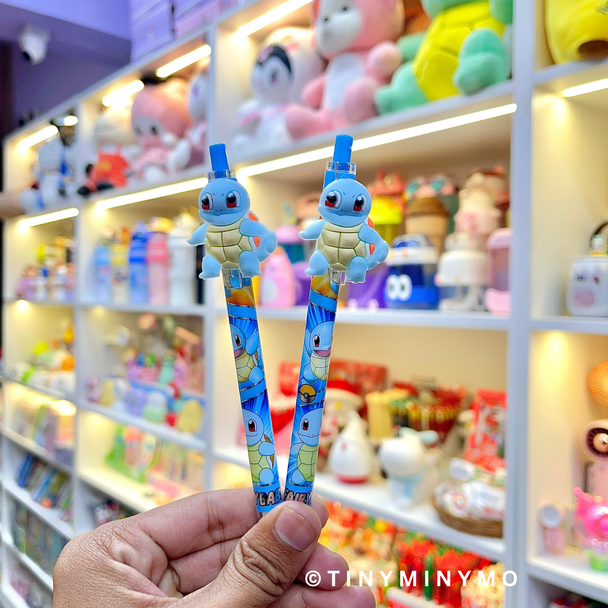 Two Squirtle Character Pencils - Tinyminymo