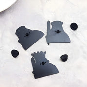 Poker King and Queen Lapel Pin - Tinyminymo