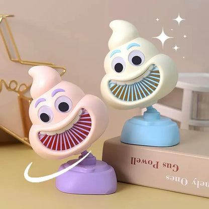 Purple and Blue Color Poop Fans - Tinyminymo