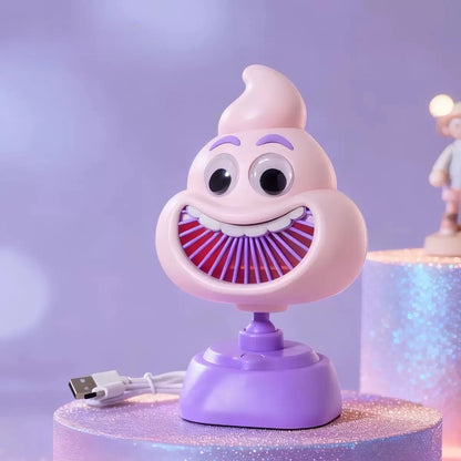Pink Color Poop Fan - Tinyminymo