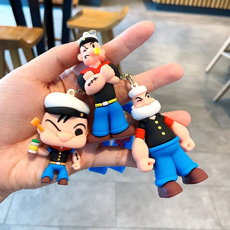 Popeye 3D Keychain - Tinyminymo