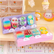 Popsicle Shaped Eraser - Set of 4 - Tinyminymo