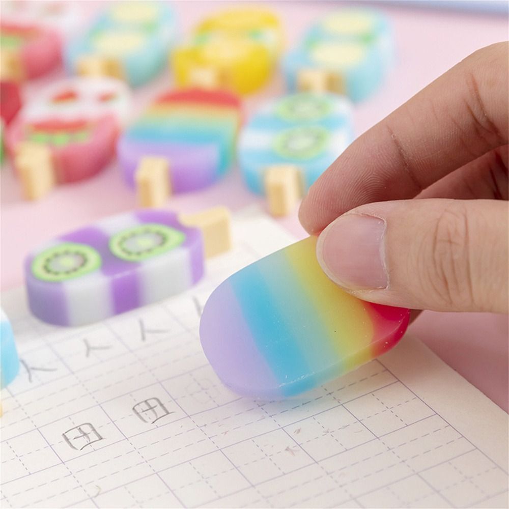 Popsicle Shaped Eraser - Set of 4 - Tinyminymo