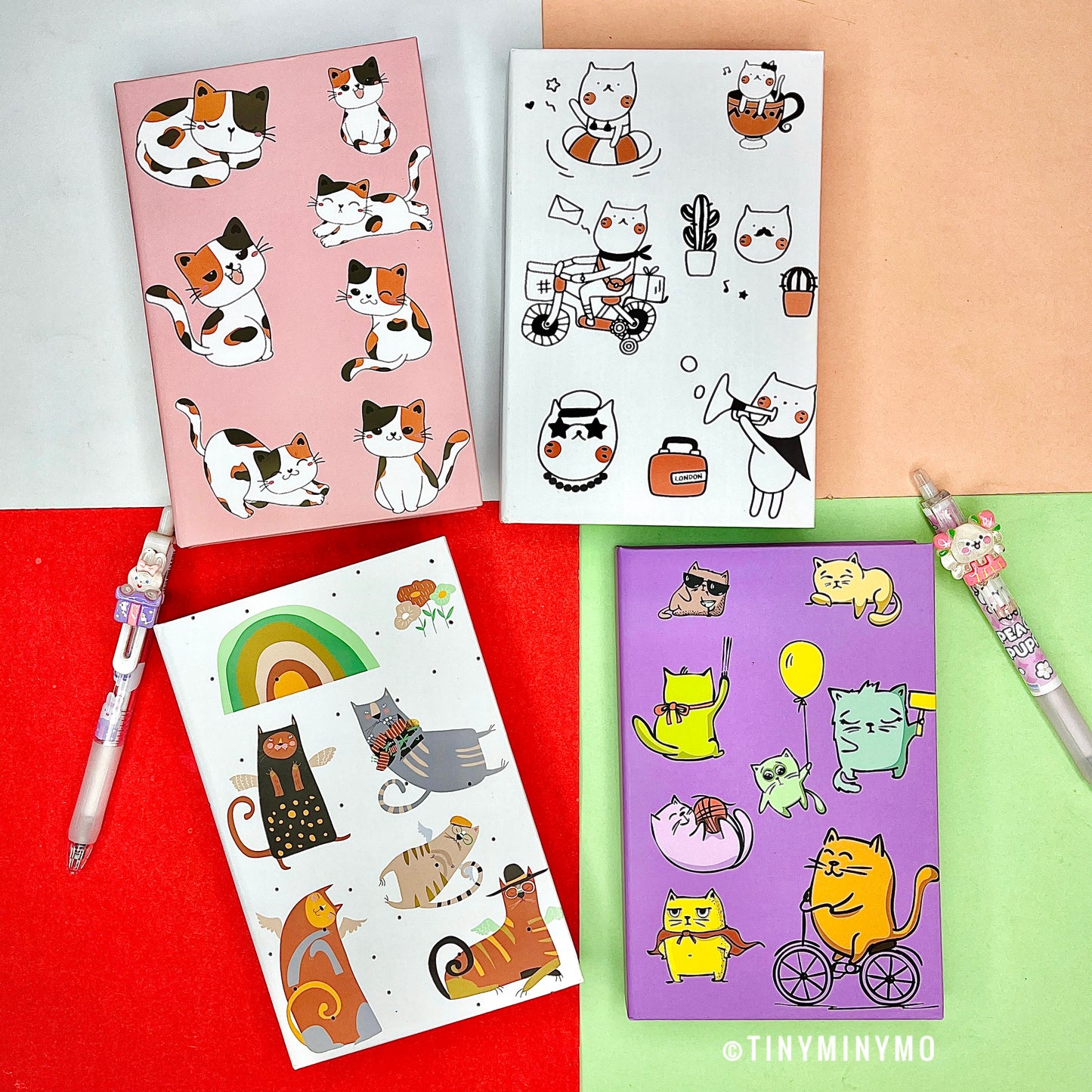 Post It Sticky Notebook - Kitty - Tinyminymo