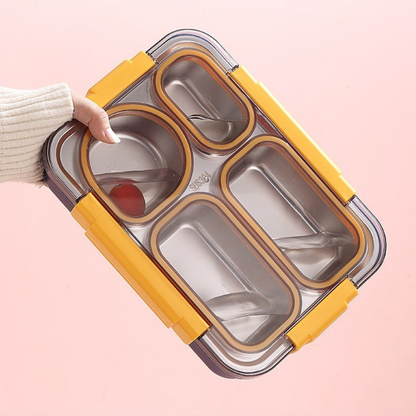 Leak-Proof Lunch Box in Stainless Steel - Tinyminymo